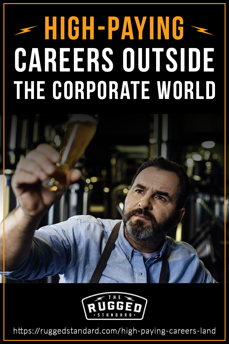 Man Brewing Beer | Placard | How To Land One Of These 7 High-Paying Careers