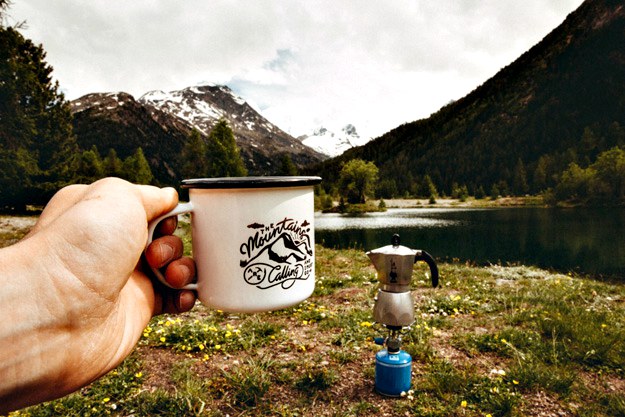 man having coffee | Camping Checklist For The Wild Man