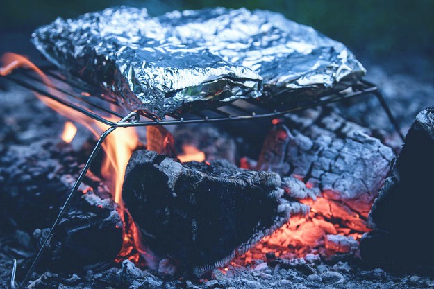 grill aluminum foil ash | Camping Checklist For The Wild Man