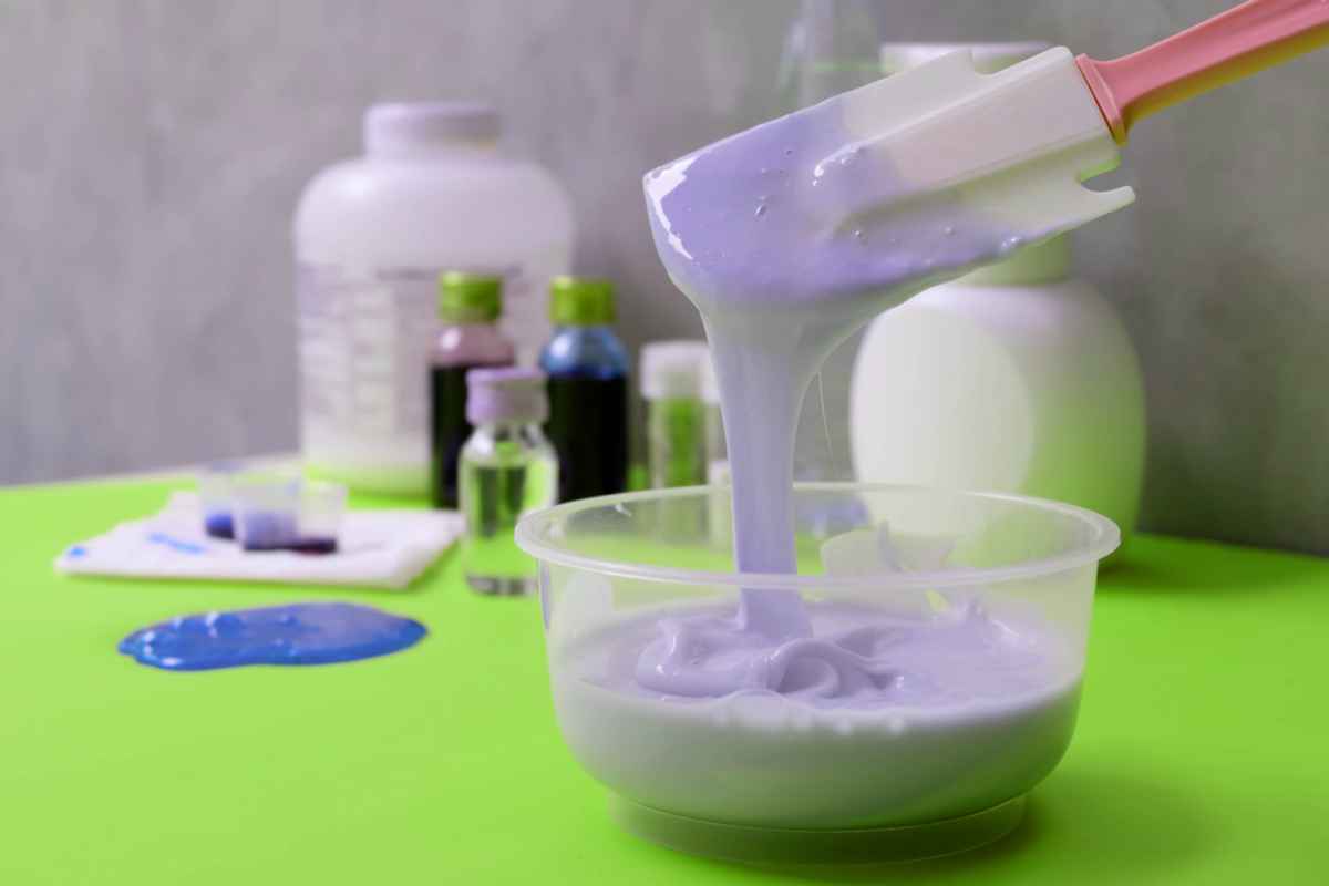 Ingredients for making slime | How To Make Slime At Home