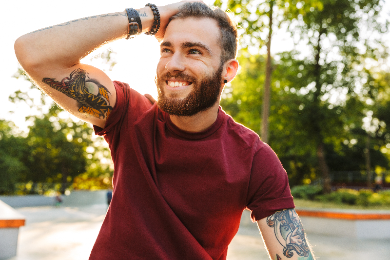 Small tattoos for men can make a big impact on fashion